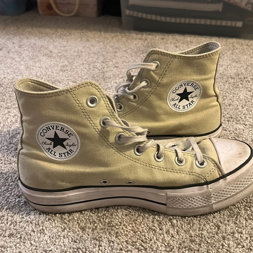 Platform Converse Light Green